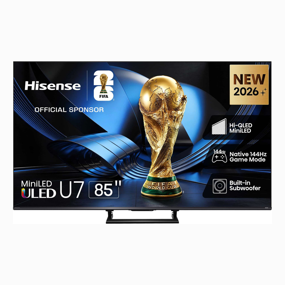Hisense U7S Real MiniLED TV with Hi-View Engine