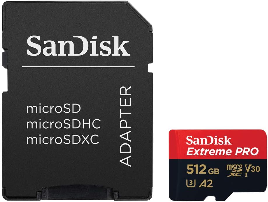 SanDisk Extreme PRO microSDXC™ UHS-I CARD - 512GB Memory Card