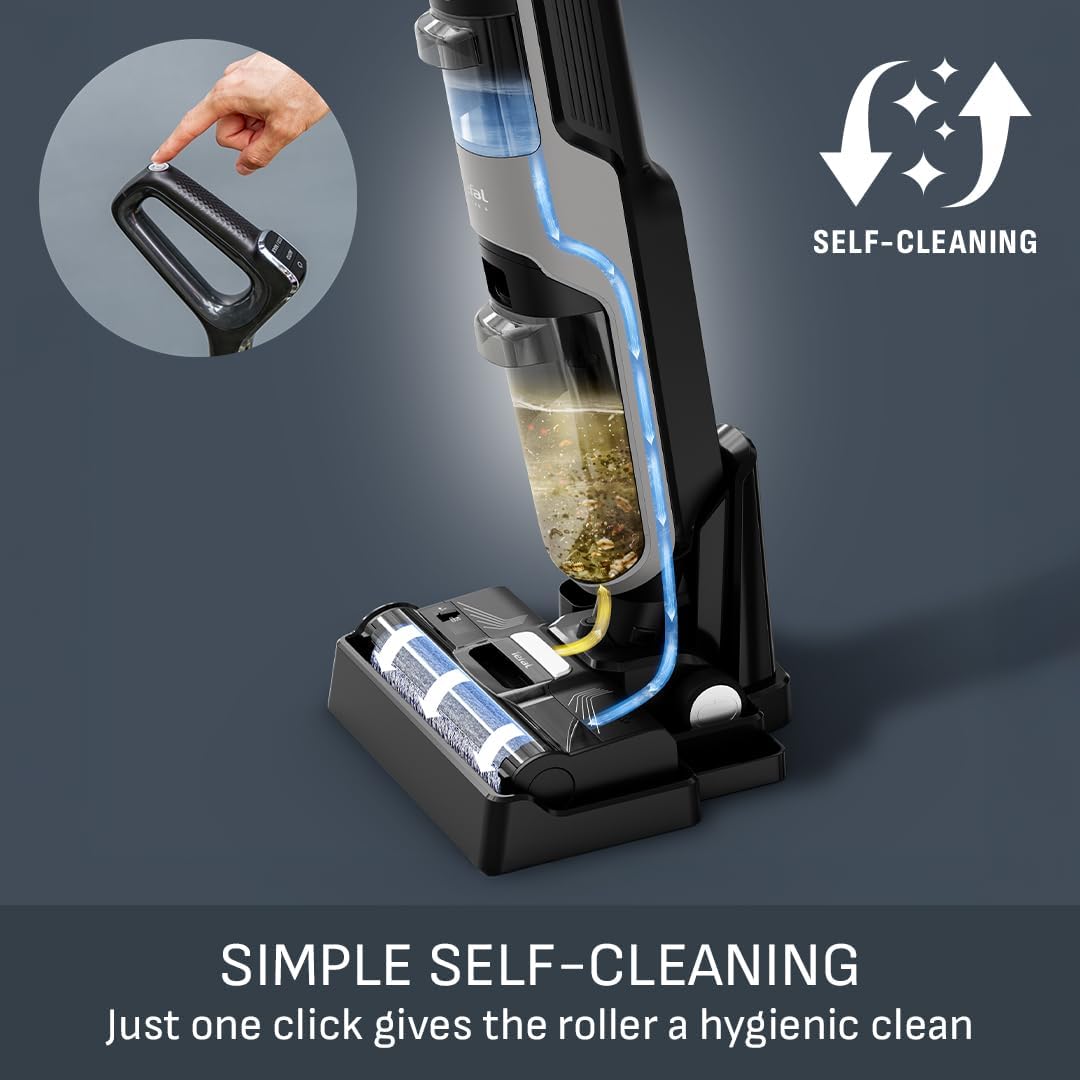Tefal X-Clean 4 Wet & Dry Cordless Vacuum Mop | 200W