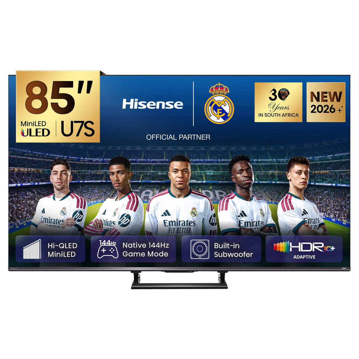 Hisense U7S Real MiniLED TV with Hi-View Engine