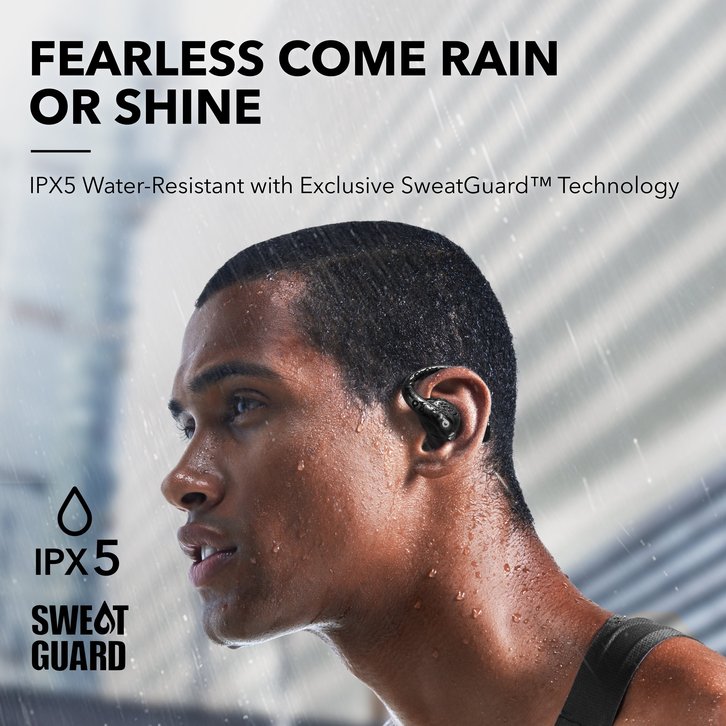 Soundcore AeroFit Pro | Secure Open-Ear Sport Earbuds