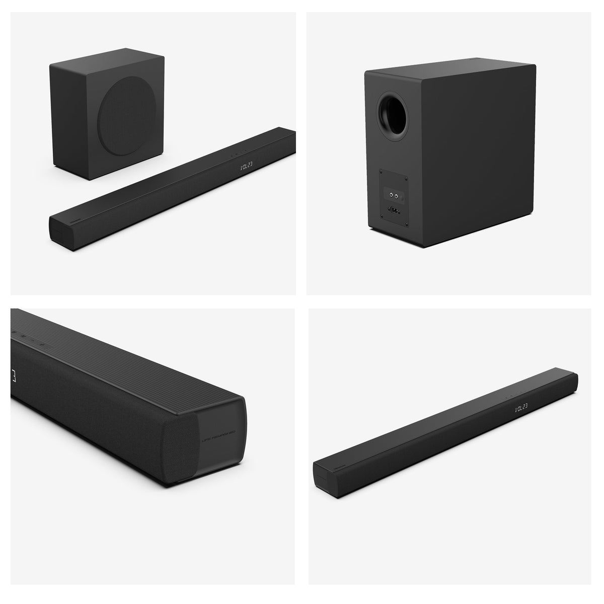 Hisense HS3100 soundbar top view