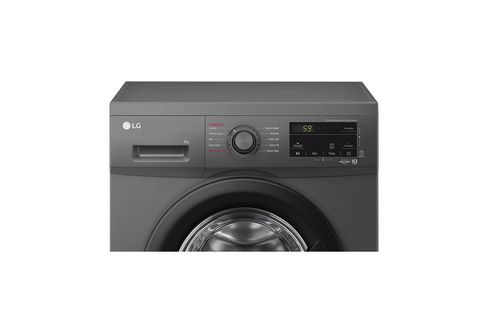 LG 8kg Front Loading Washing Machine