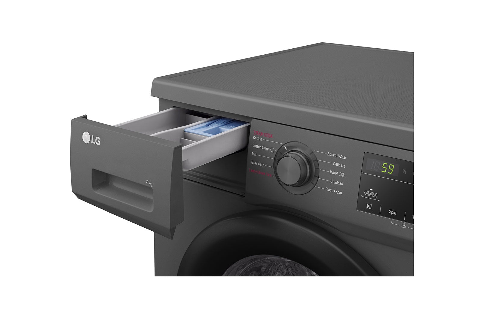 LG 8kg Front Loading Washing Machine