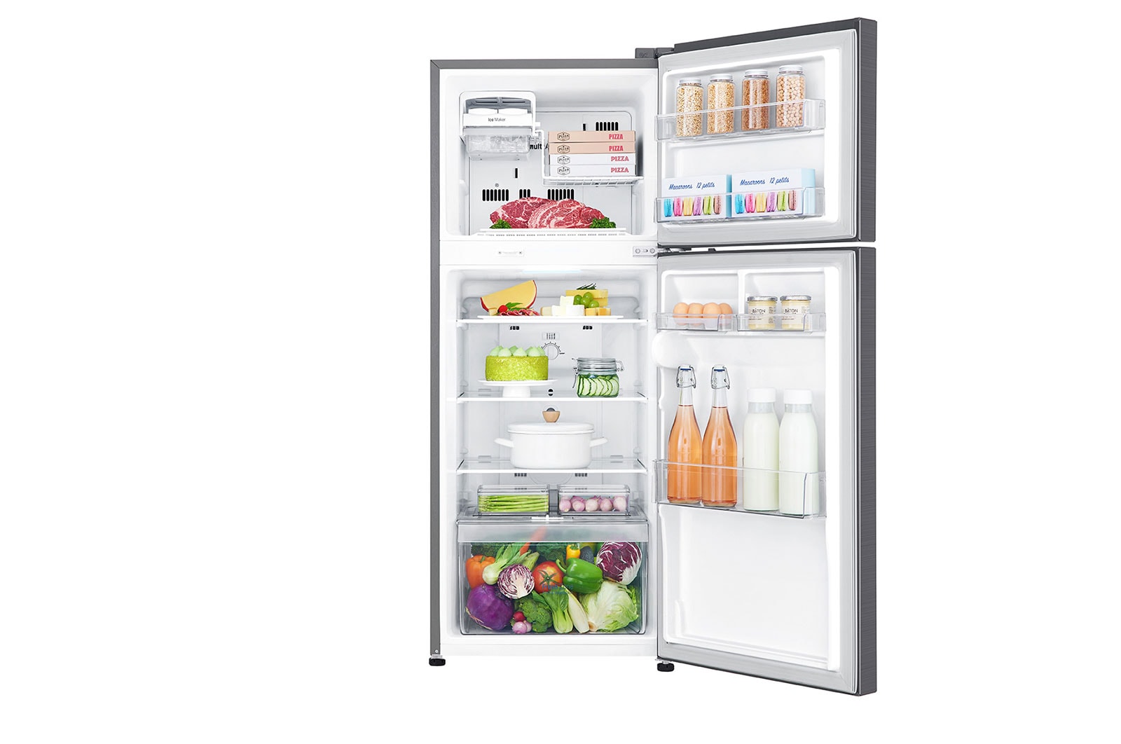 LG 234(L) | Top Freezer Refrigerator | GL-C252SLBB