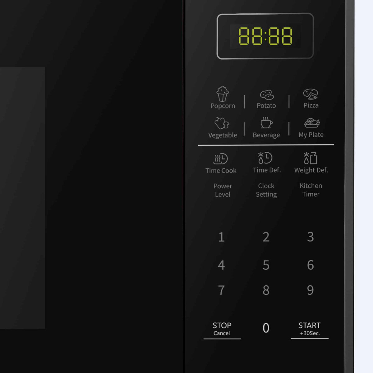 Hisense 37L Black Solo Microwave 1000W | H37MOBS5X