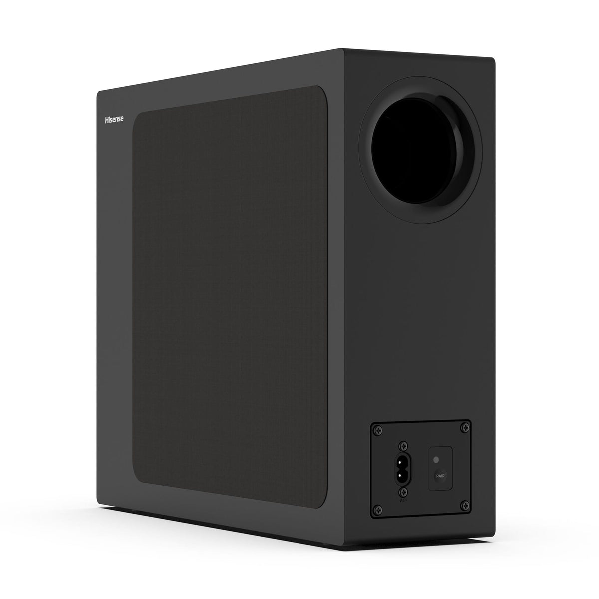 Hisense HS2100 subwoofer detail