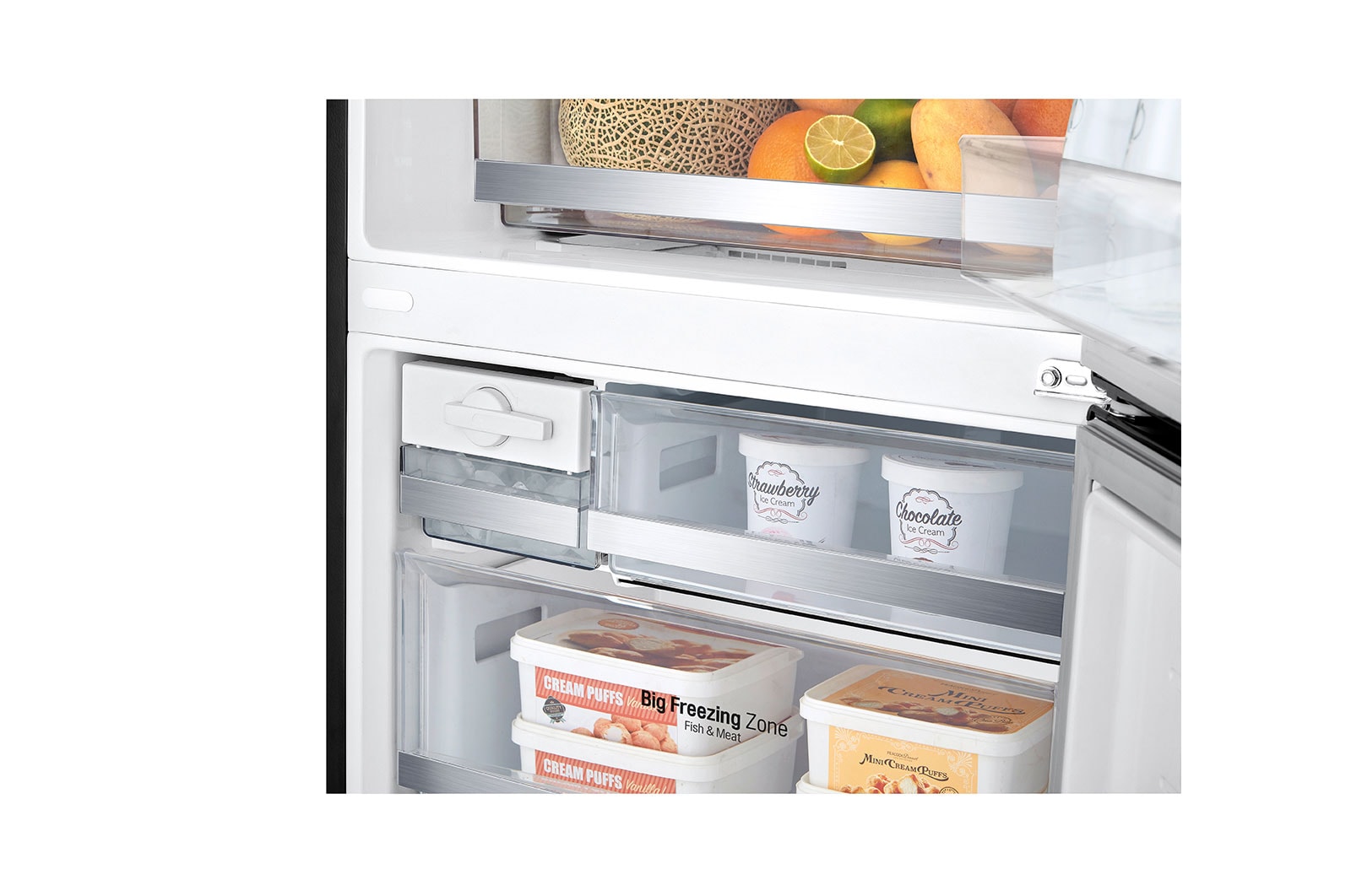 LG 462(L) | Bottom Freezer Refrigerator GC-B569NQCM LG fridge