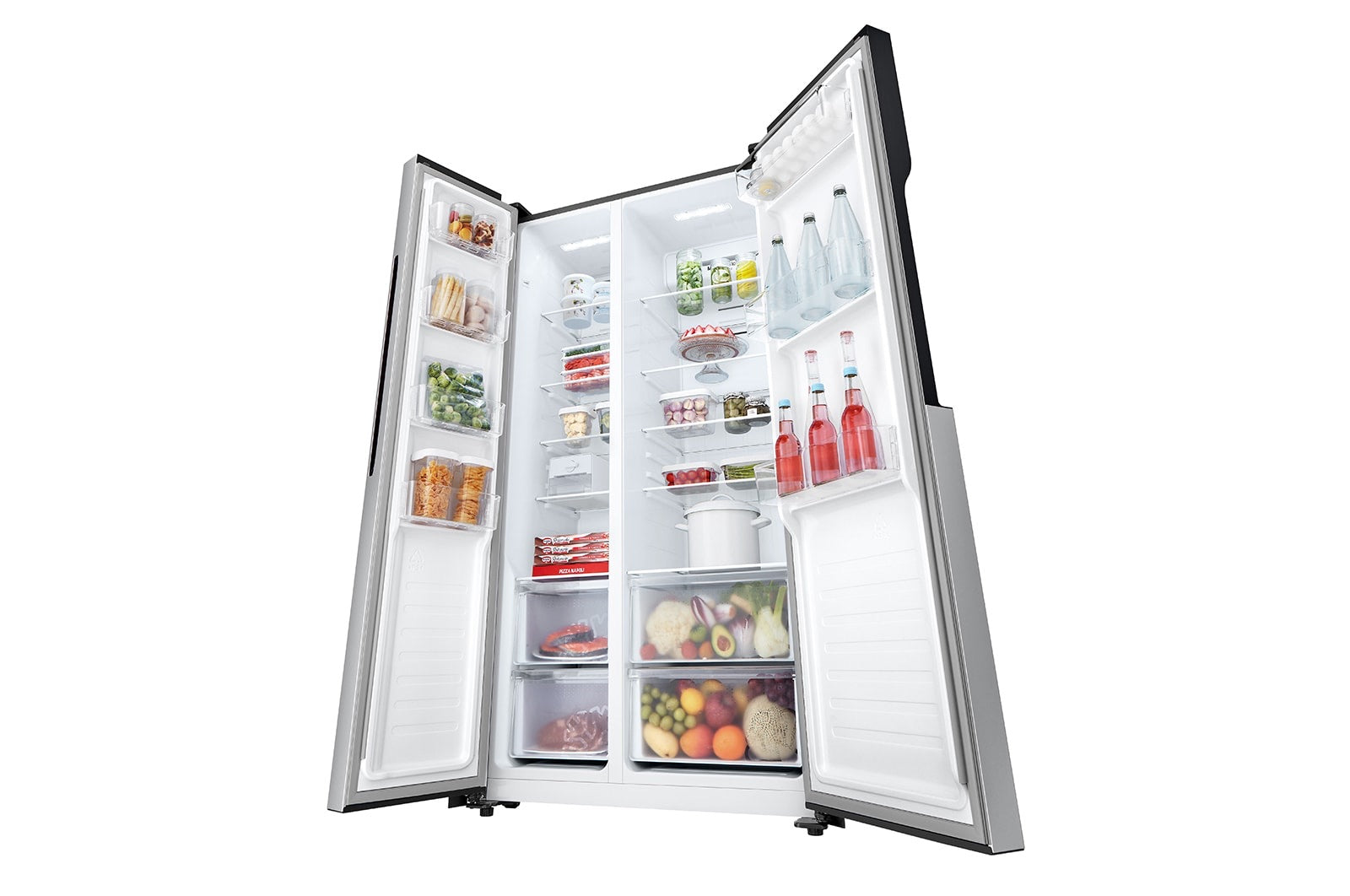 LG 519L Side by Side Refrigerator - GCFB507PQAM