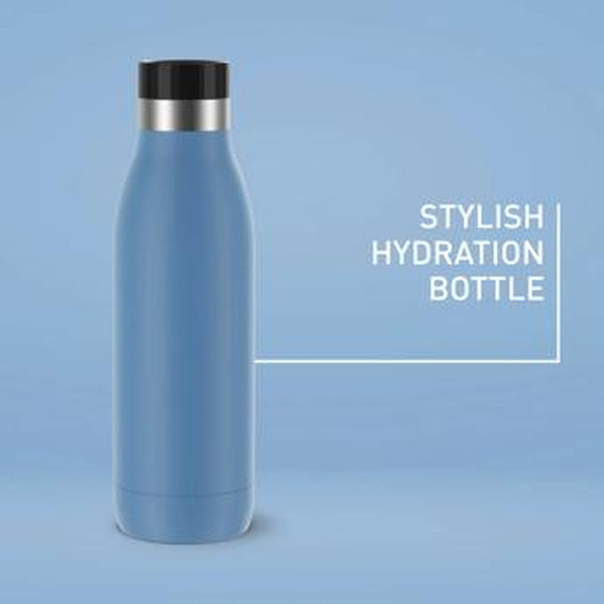 Tefal Bludrop Hydration Bottle 0.5L - Aqua Blue