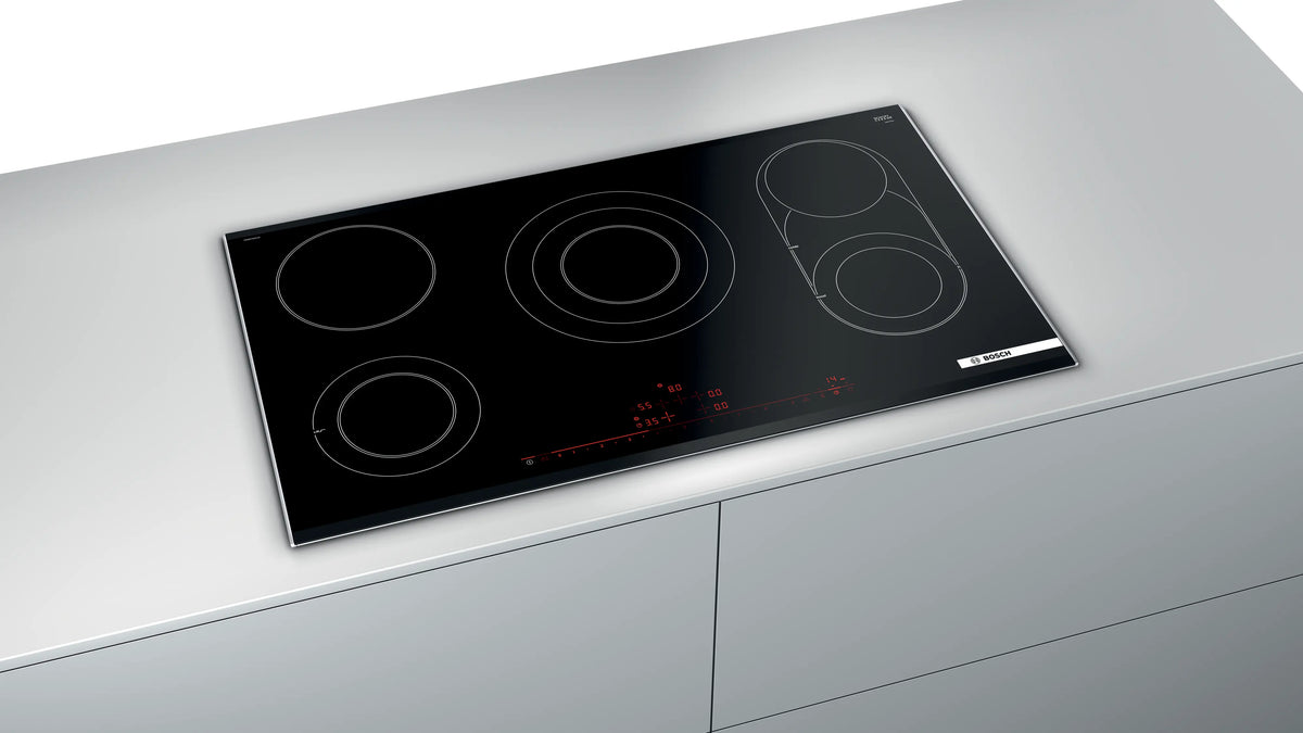 Bosch PKM975DK1D cooking zones close-up