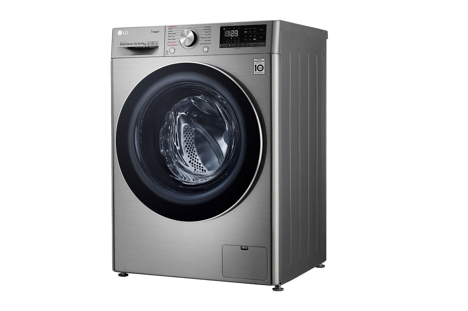 LG 10.5/7Kg Front Load Washer/Dryer | F4V5RGP2T