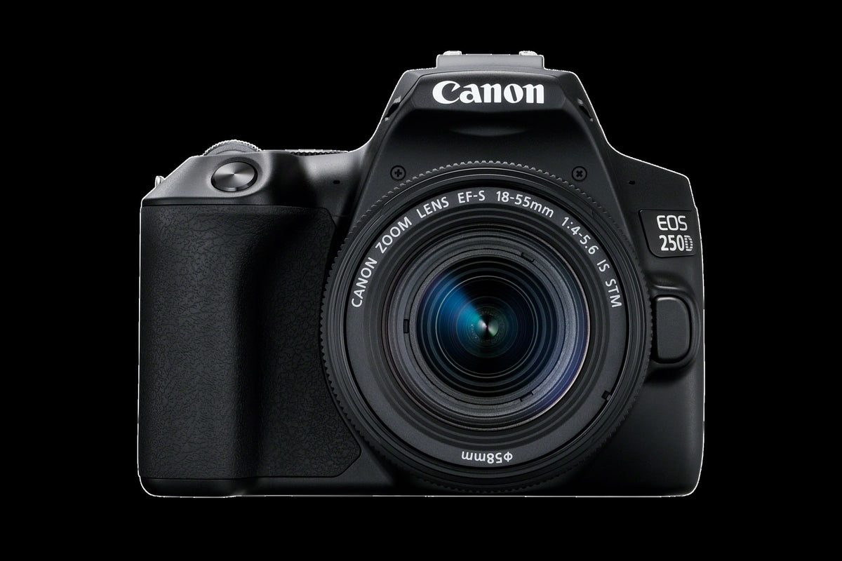 Canon EOS 250D DSLR with EF-S 18-55mm IS Lens
