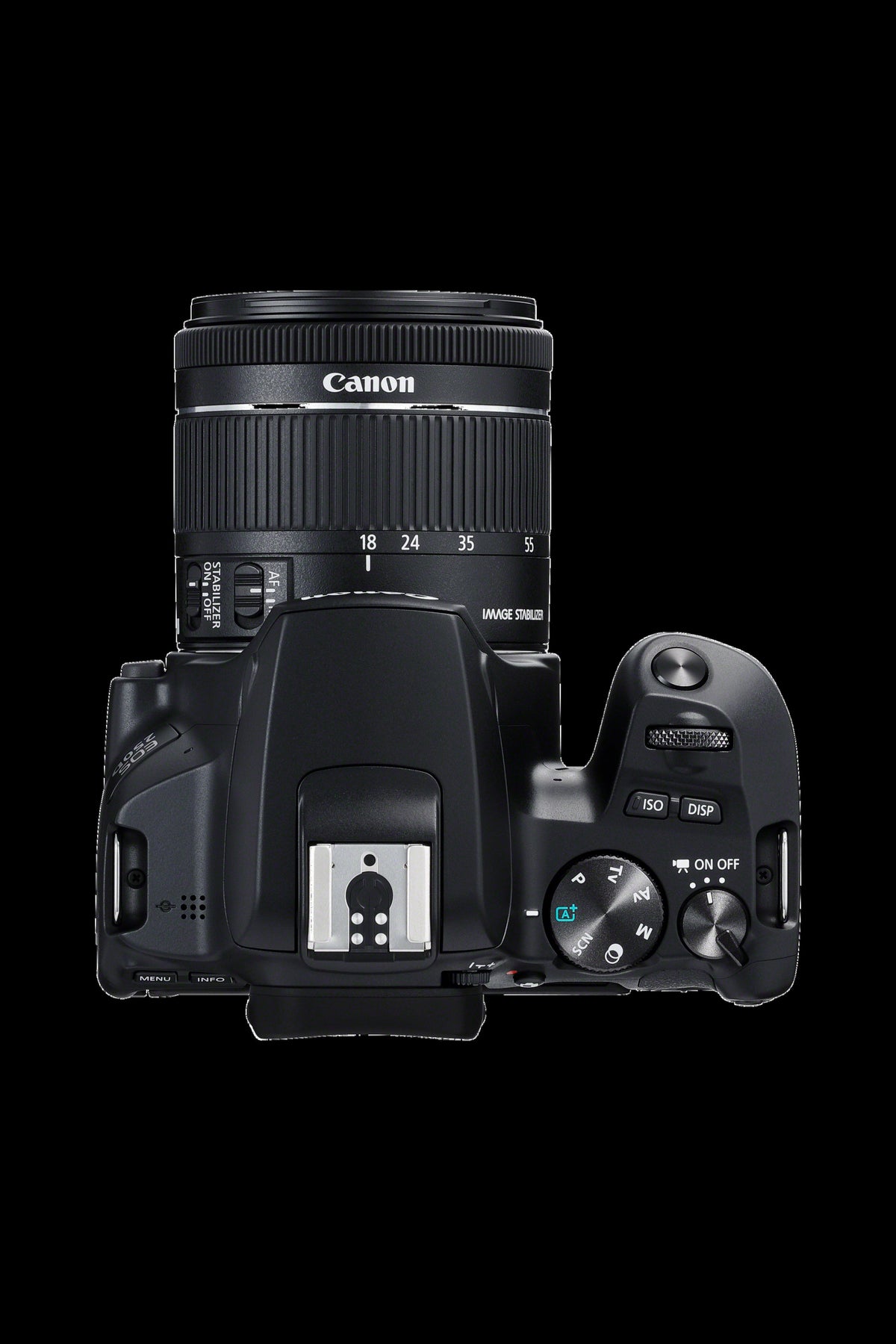 Canon EOS 250D DSLR with EF-S 18-55mm IS Lens