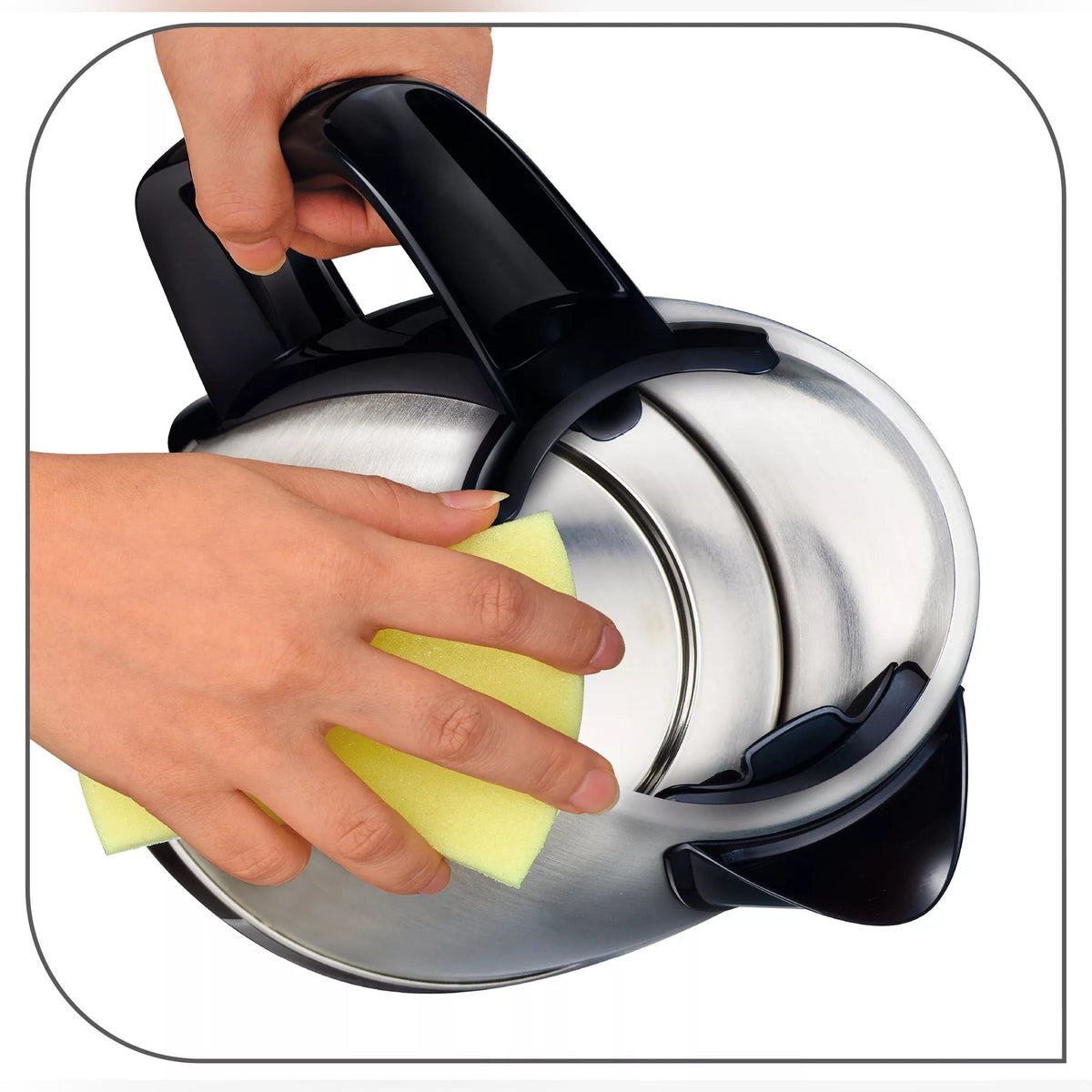 Tefal 1.7L Stainless Steel Kettle | 2400W | Durable & Fast