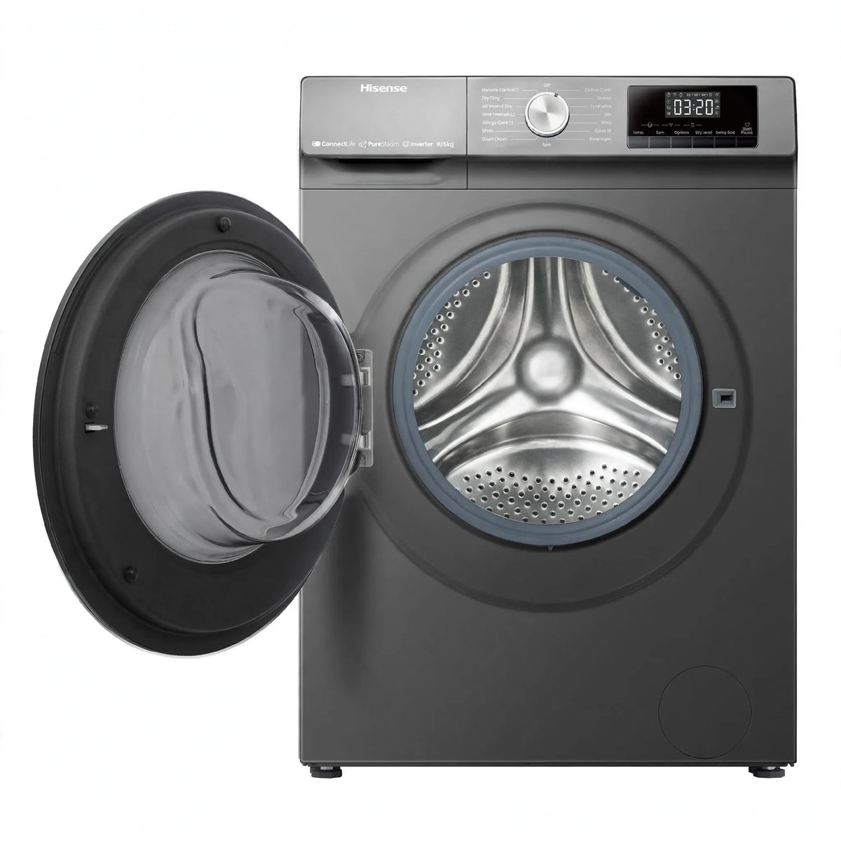 Hisense Front Load Washer(8kg) & Dryer(5kg)