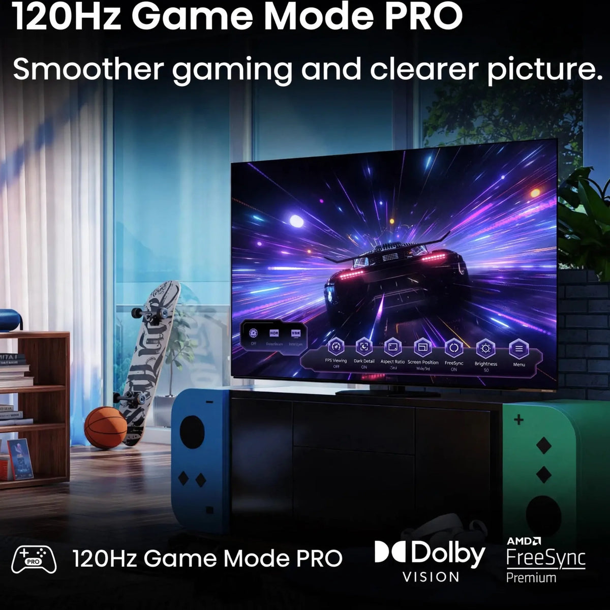 Hisense A85Q OLED Smart TV 4K 120 Hz