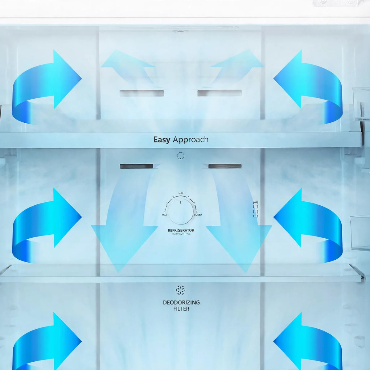 Hisense 328 ltr DD Fridge