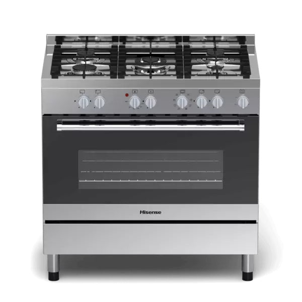 Hisense 60x90cm Freestanding Dual-Fuel Cooker | HF942GEES