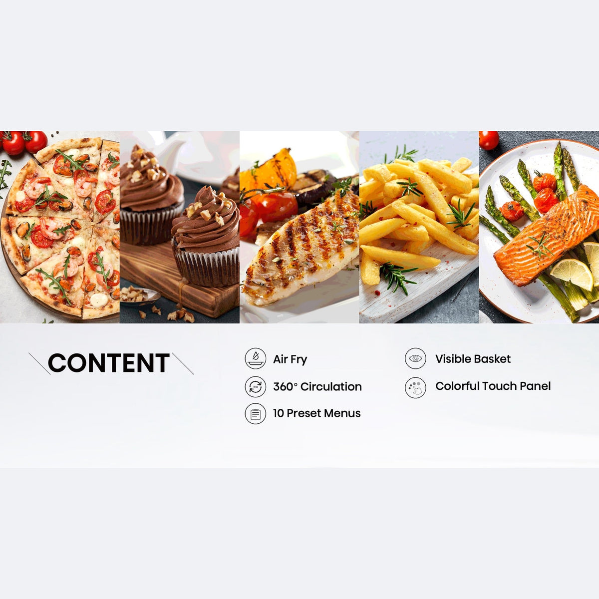 Hisense H06AFBS2S3 Air Fryer