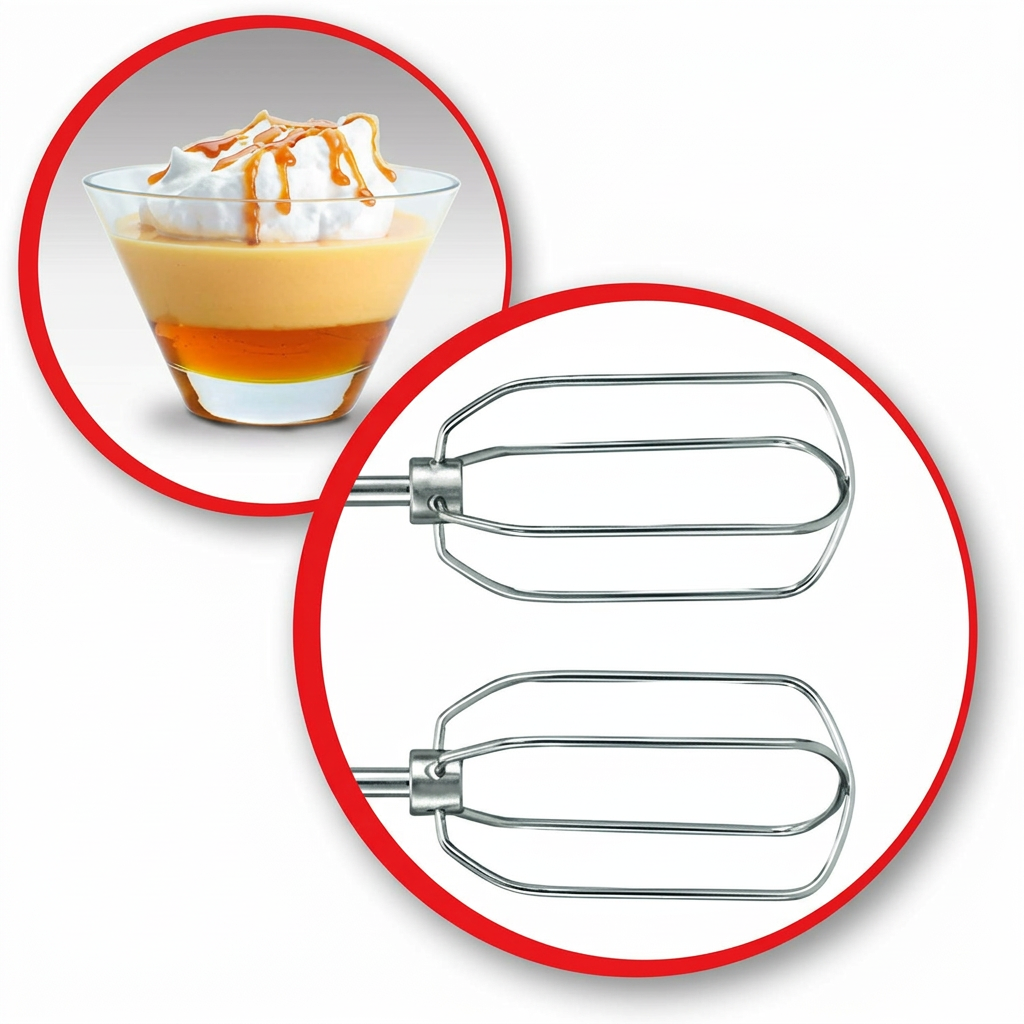 MOULINEX Hand mixer with plastic bowl 3.5 l