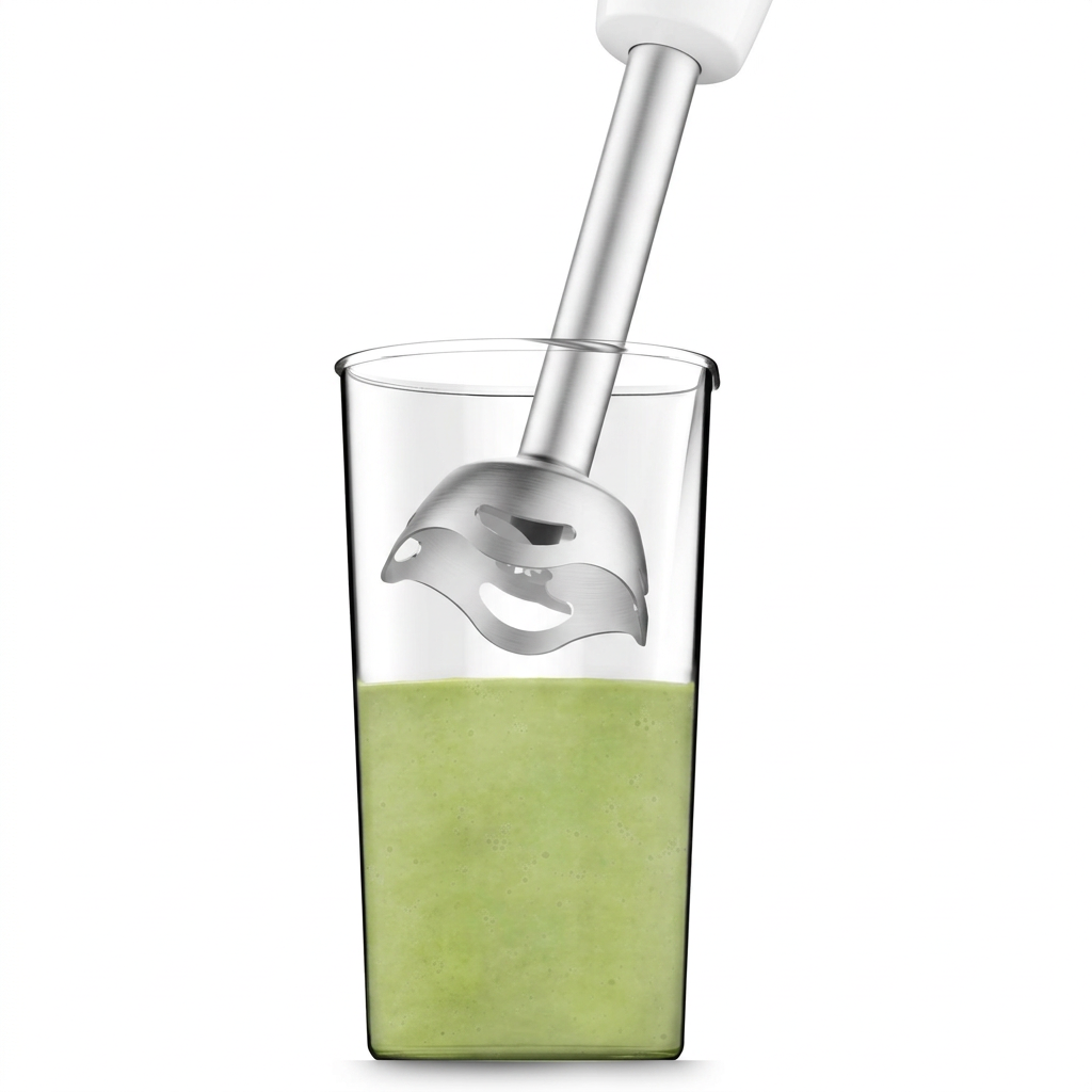 MOULINEX Hand Blender | Easy Chef Hand Stick Blender with 800 ml Beaker | 450W