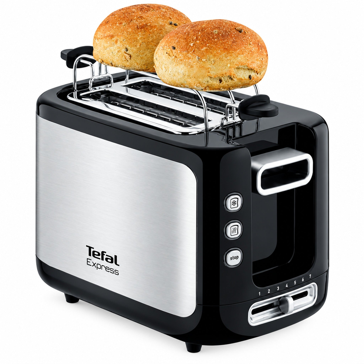 Tefal Express 2-slot Stainless Steel Toaster | TT365027