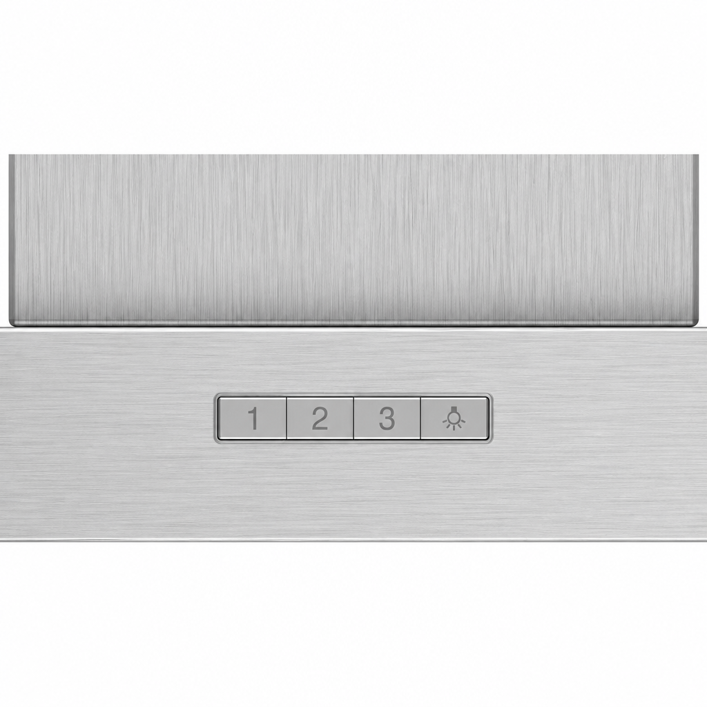 Bosch DWB64BC51B Series 2 Wall-Mounted Cooker Hood, 60cm, Stainless Steel