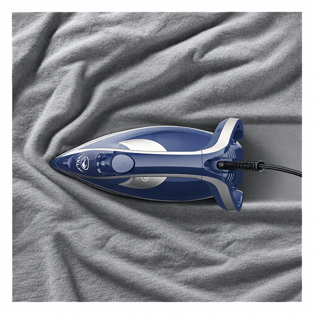 TEFAL Steam Iron |Smart Protect+ Iron Steamer | 2800 W | 270 ml | Durilium Airglide Soleplate Technology
