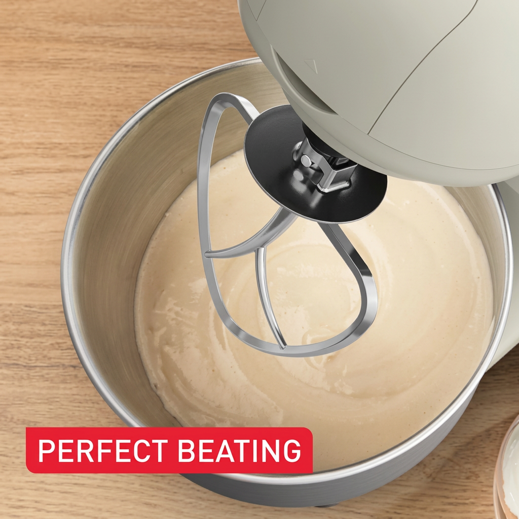 Moulinex Bake Essential Stand Mixer 4.8L, 800W | QA160127