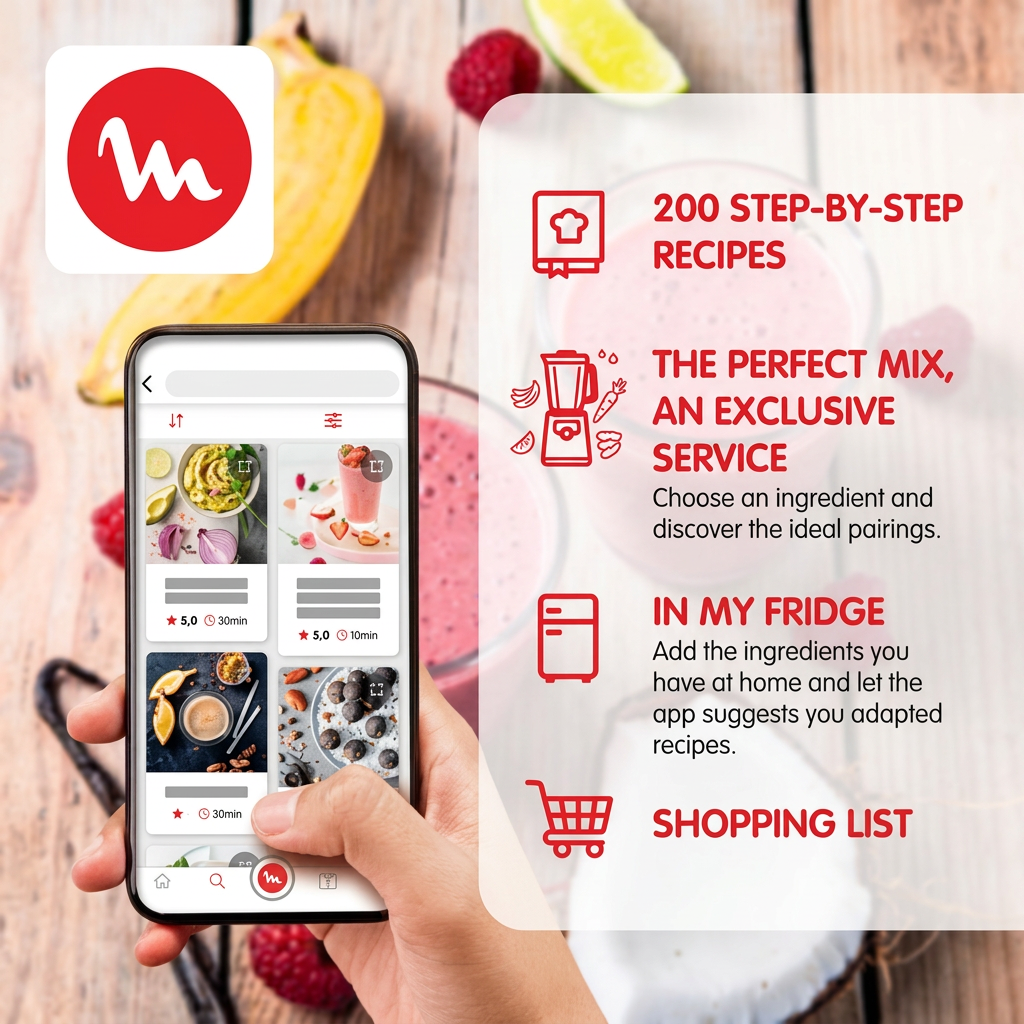 Moulinex PerfectMix+ High-Speed Blender 1200W, 2L Tritan Jar | LM88HD27