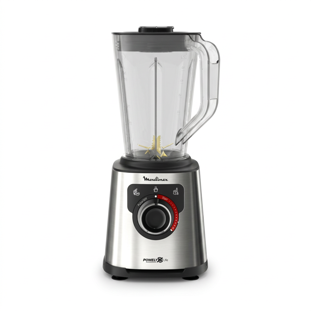 Moulinex PerfectMix+ High-Speed Blender 1200W, 2L Tritan Jar | LM88HD27