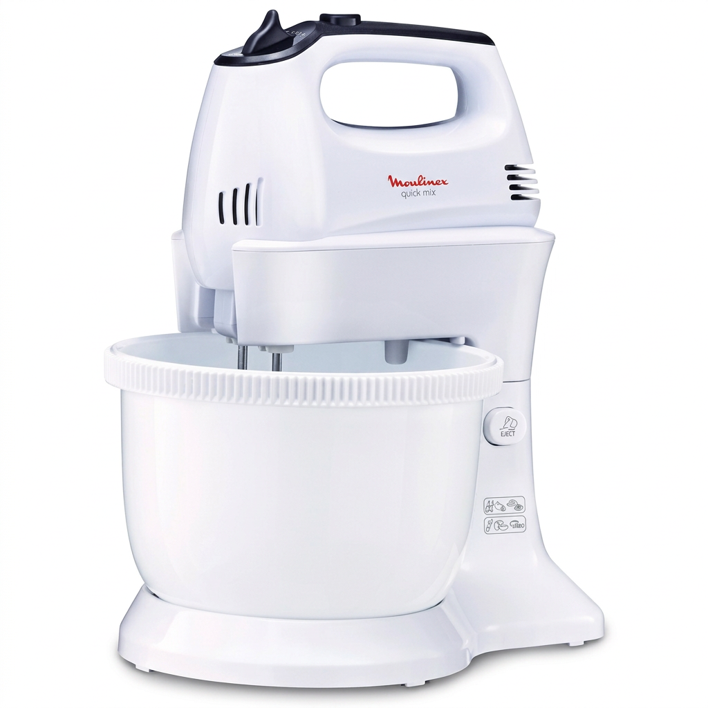 MOULINEX Hand mixer with plastic bowl 3.5 l