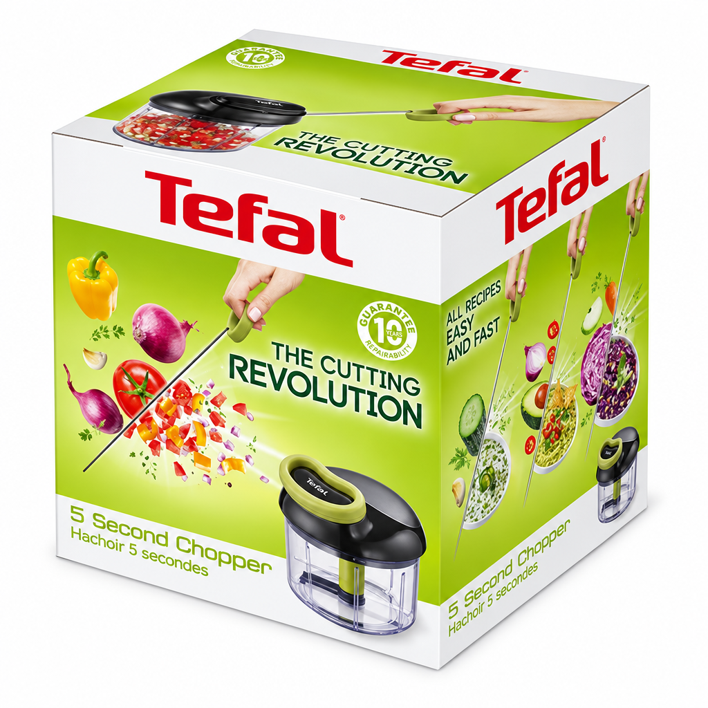 Tefal 900ml Manual Food Chopper | K1320404