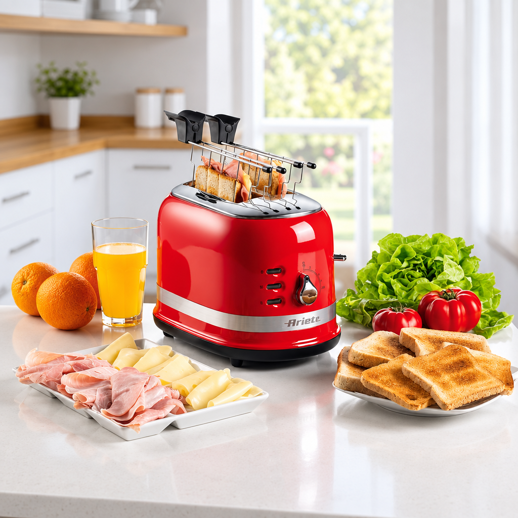 Ariete 149 red 2-Slice Toaster | ART0149