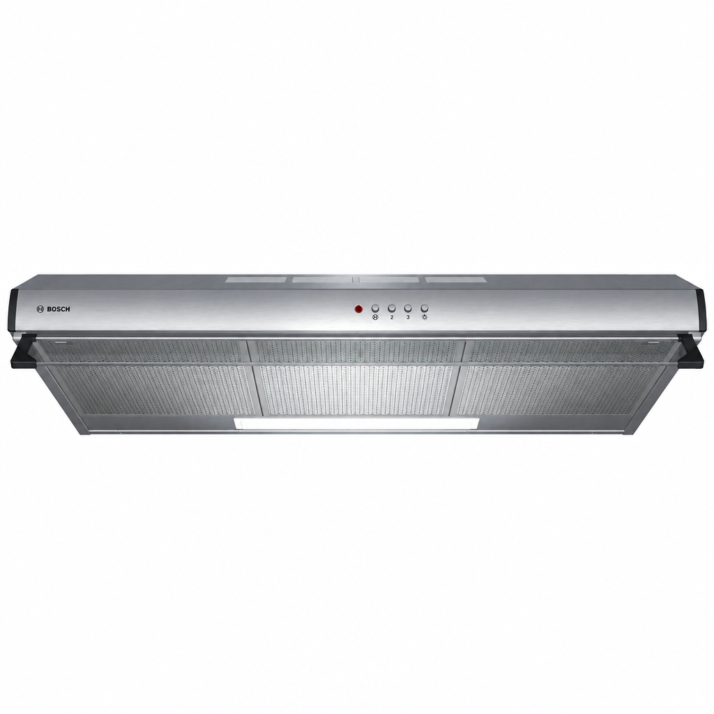 Bosch DHU965CGB Series 4 Built-Under Cooker Hood, 90cm, Stainless Steel