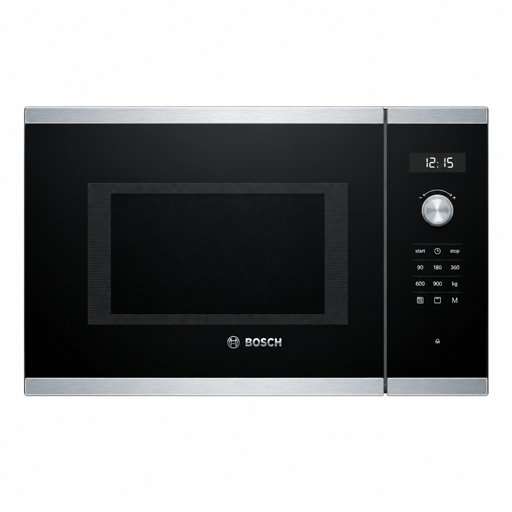 Bosch BEL554MS0B Series 6 Built-In Microwave, 25L, Stainless Steel