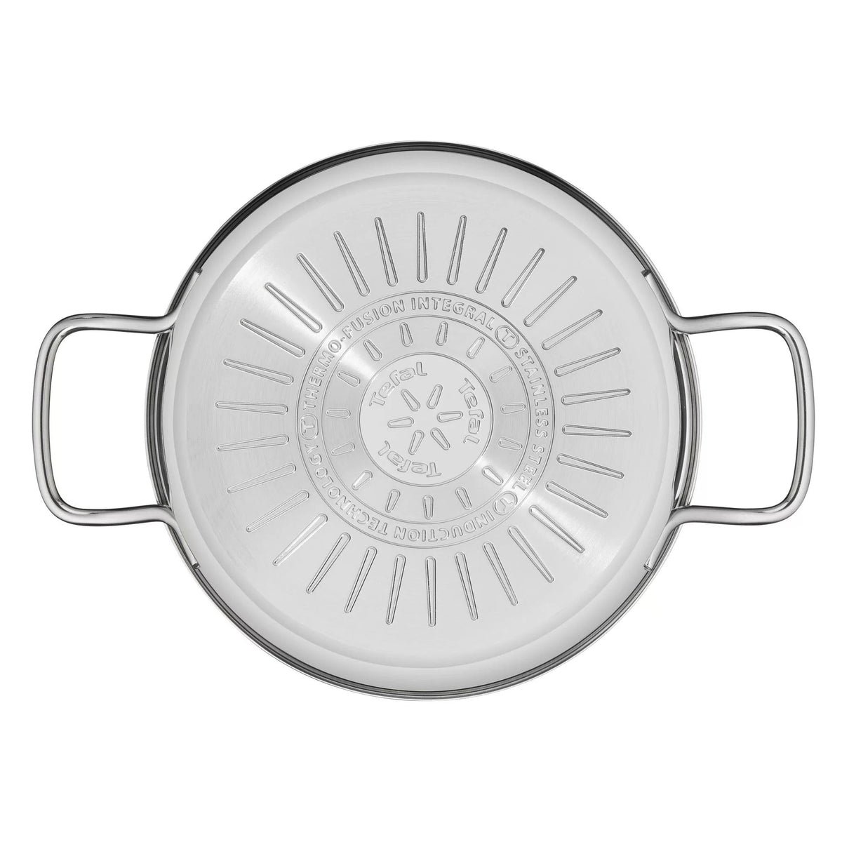 Tefal Intuition 8-Piece Stainless Steel Cookware Set | B864S874