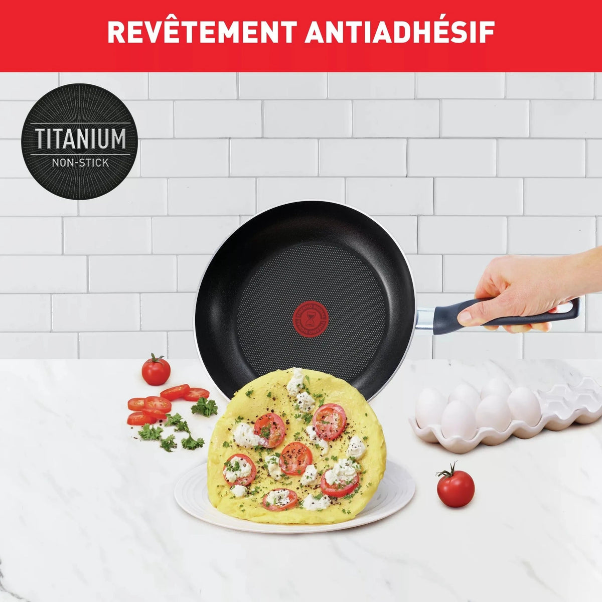 Tefal Super Cook 7-Piece Non-Stick Cookware Set | B459S784