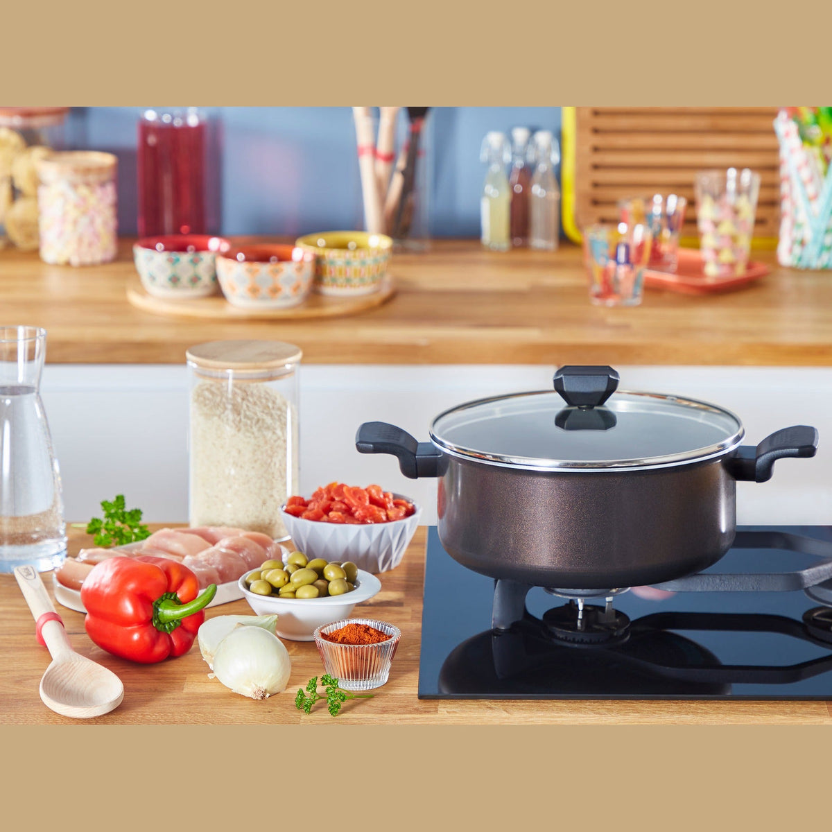 Tefal Easy Cook & Clean Stewpot 24 cm with Lid