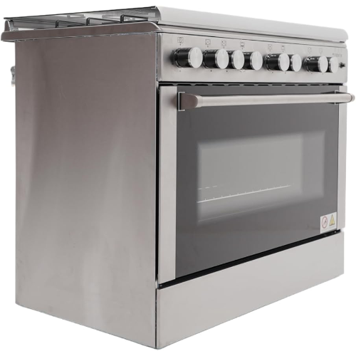 Venus 4 Gas Bunners + 2 Electric Plates | 90x60cm | Multi-Function Cooker | VC9642BX