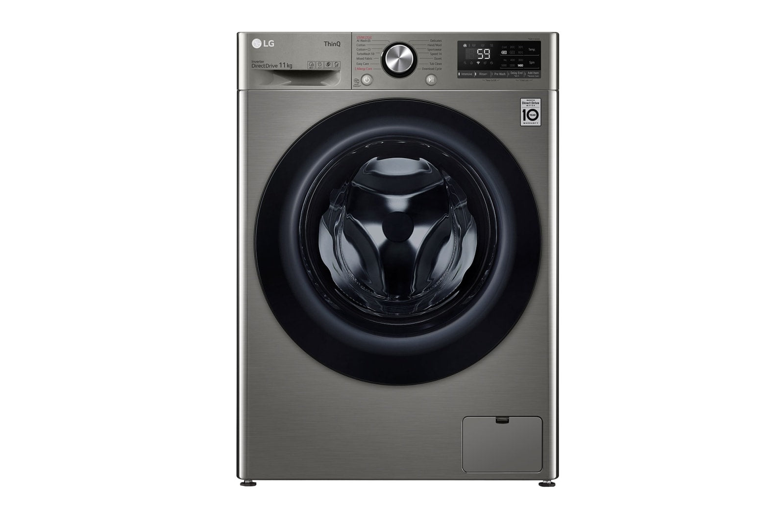 LG 11 kg Smart ThinQ Front Load Washing Machine | F4Y5EYGYPV