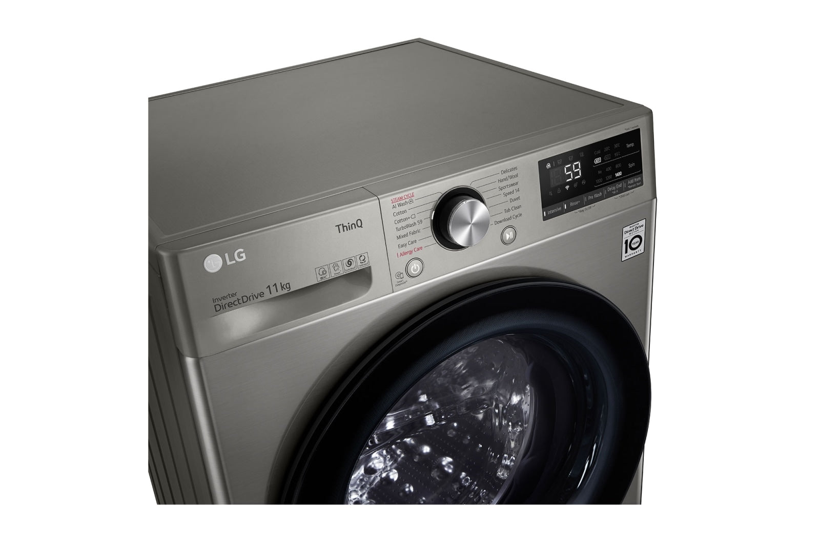 LG 11 kg Smart ThinQ Front Load Washing Machine | F4Y5EYGYPV