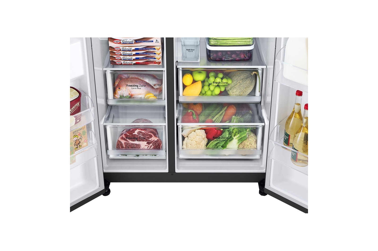 LG 635L side By Side Refrigerator