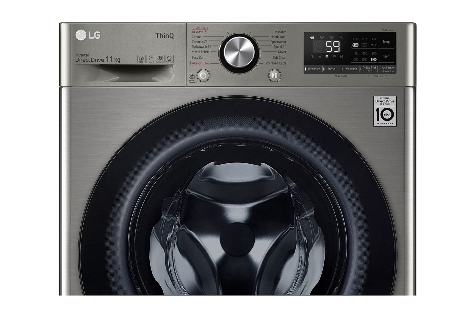 LG 11 kg Smart ThinQ Front Load Washing Machine | F4Y5EYGYPV