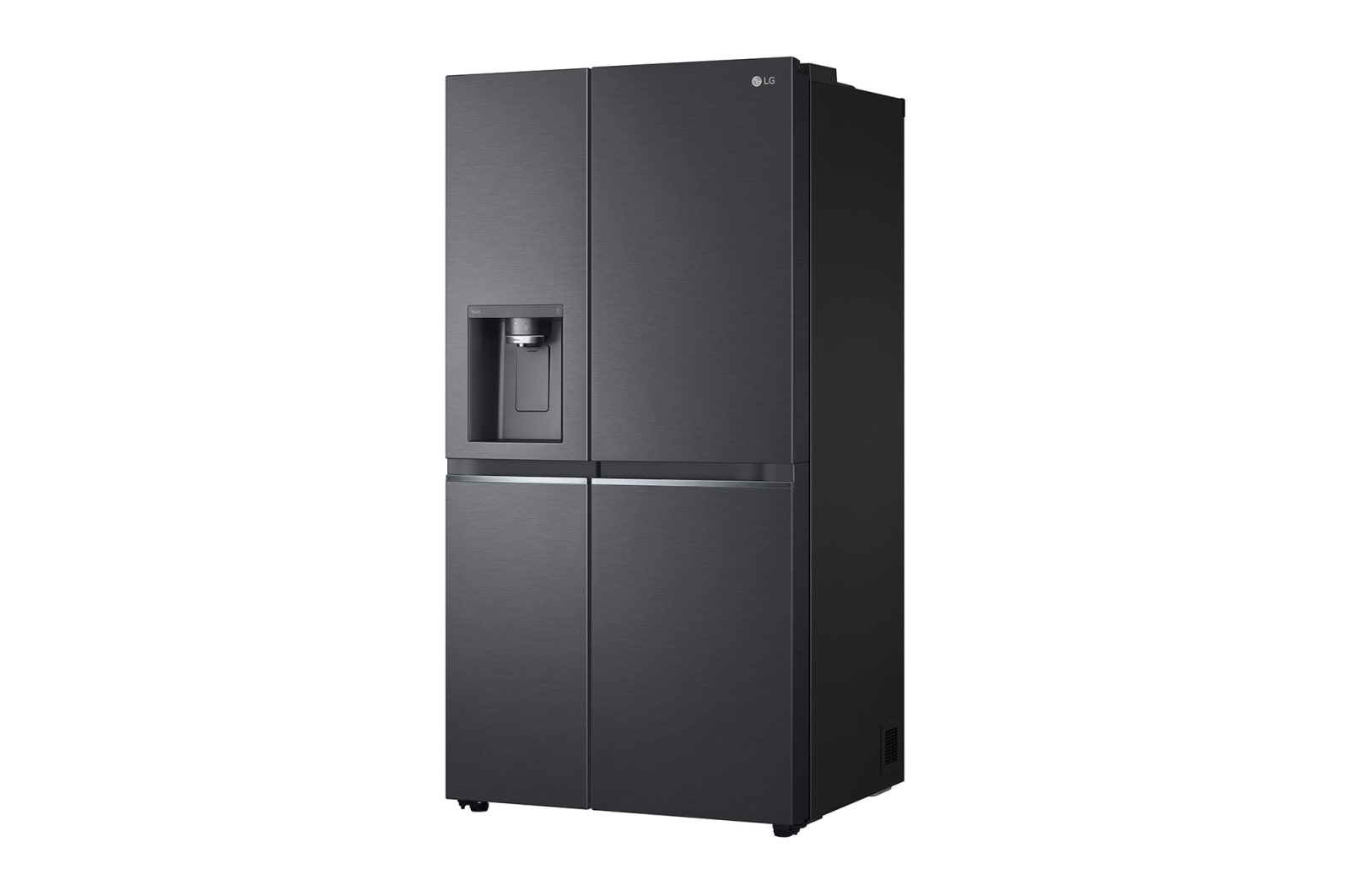 LG 674L Side-by-Side Fridge with UVnano Water Dispenser | L257KLKW