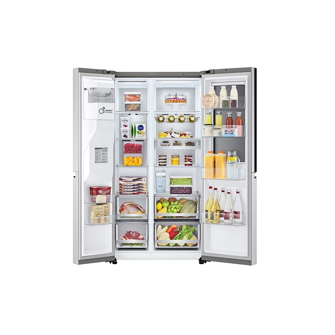 LG 635L Mirror InstaView Door-in-Door Side-by-Side Refrigerator