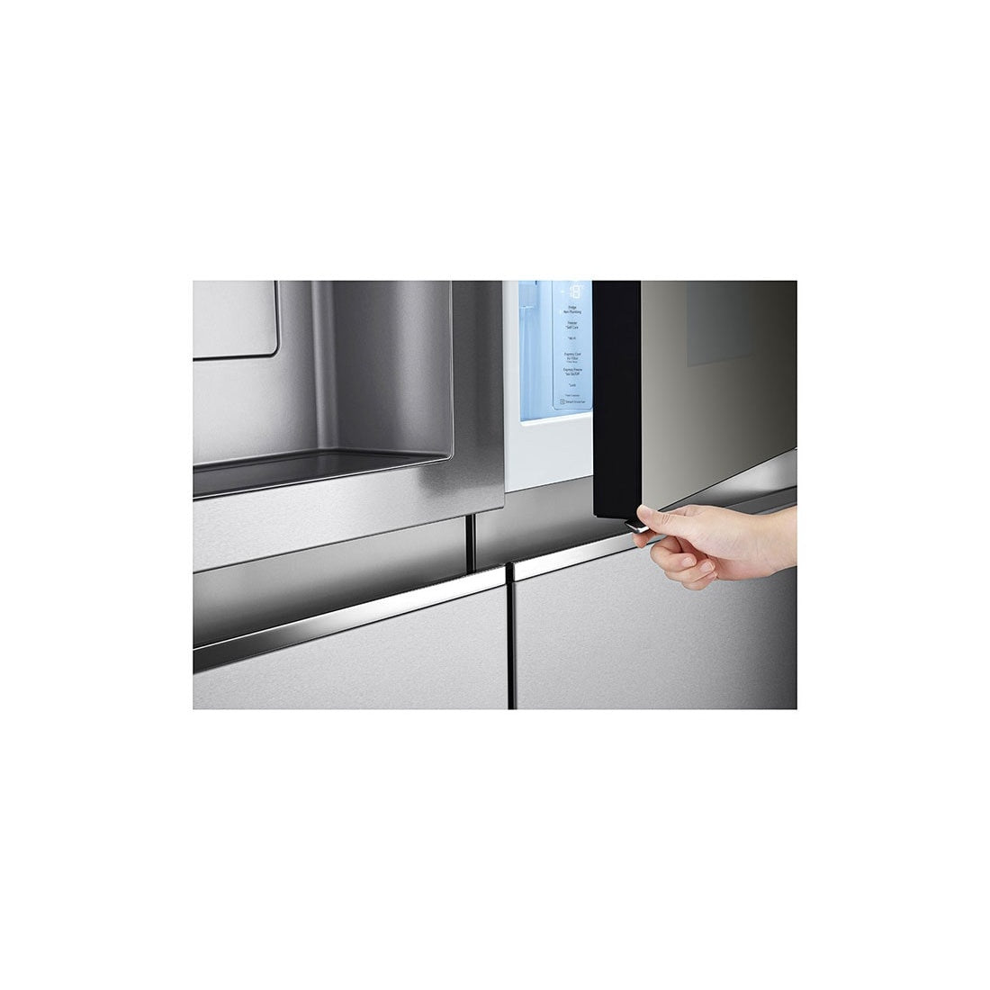 LG 635L Mirror InstaView Door-in-Door Side-by-Side Refrigerator