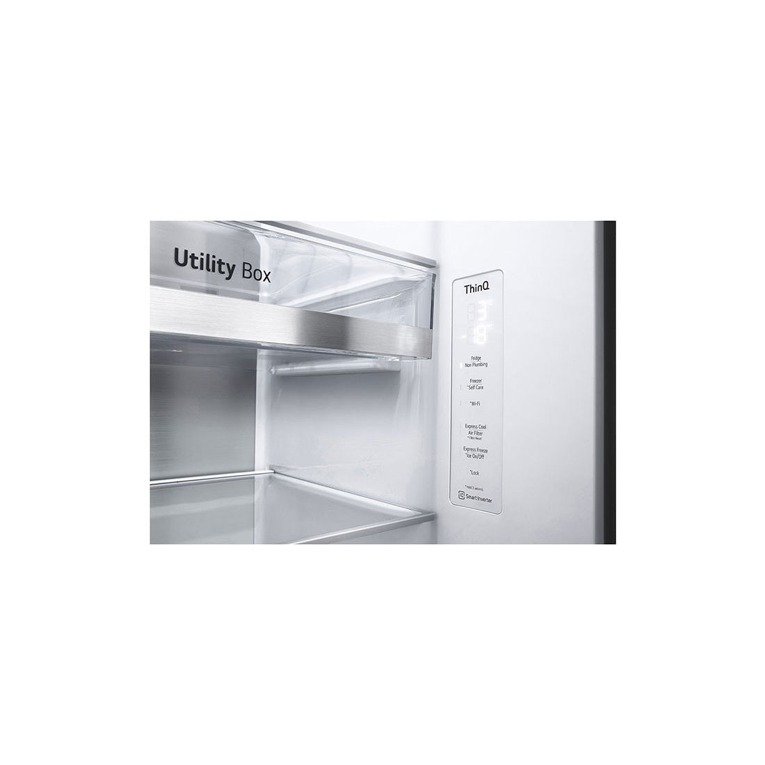 LG 635L Mirror InstaView Door-in-Door Side-by-Side Refrigerator