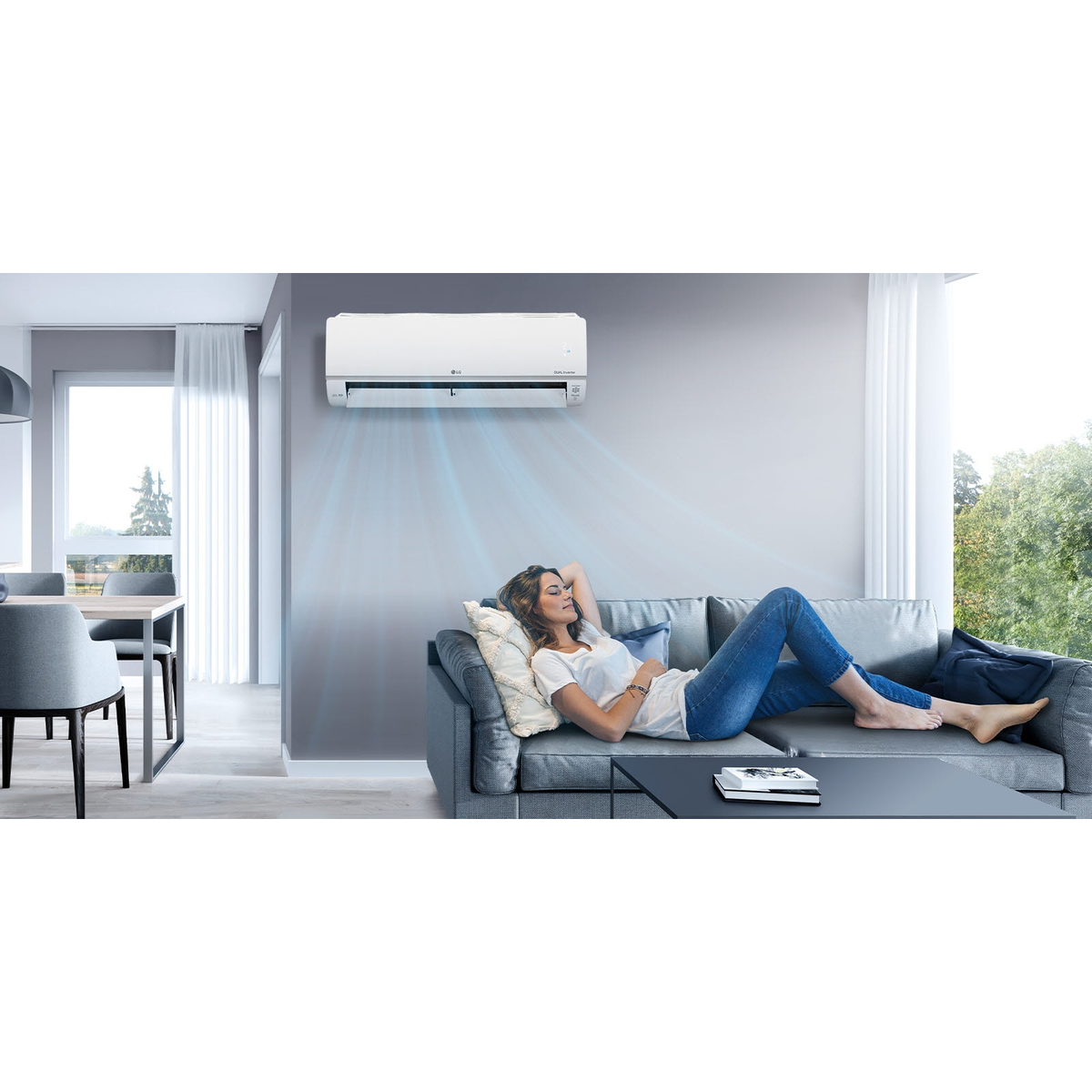 24,000 BTU Split AC: Advanced Cooling - S4-Q24K2QAL